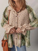 Boho Patchwork Autumn Shacket